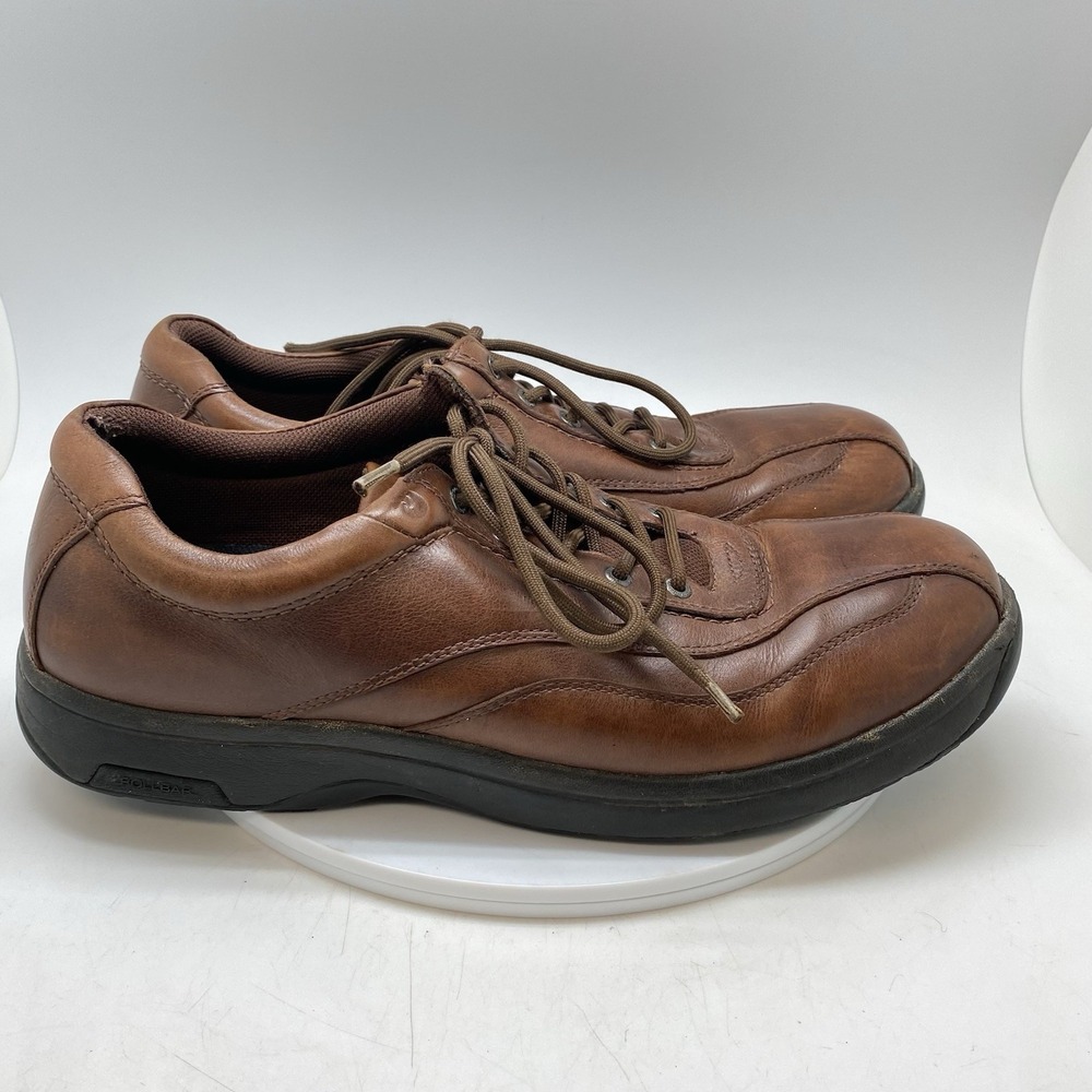 Dunham‎ Highland Park Casual Oxfords Mens Size 16 B Brown Leather Lace-Up Shoes